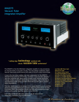 McIntosh MA-2275 - Brochure 